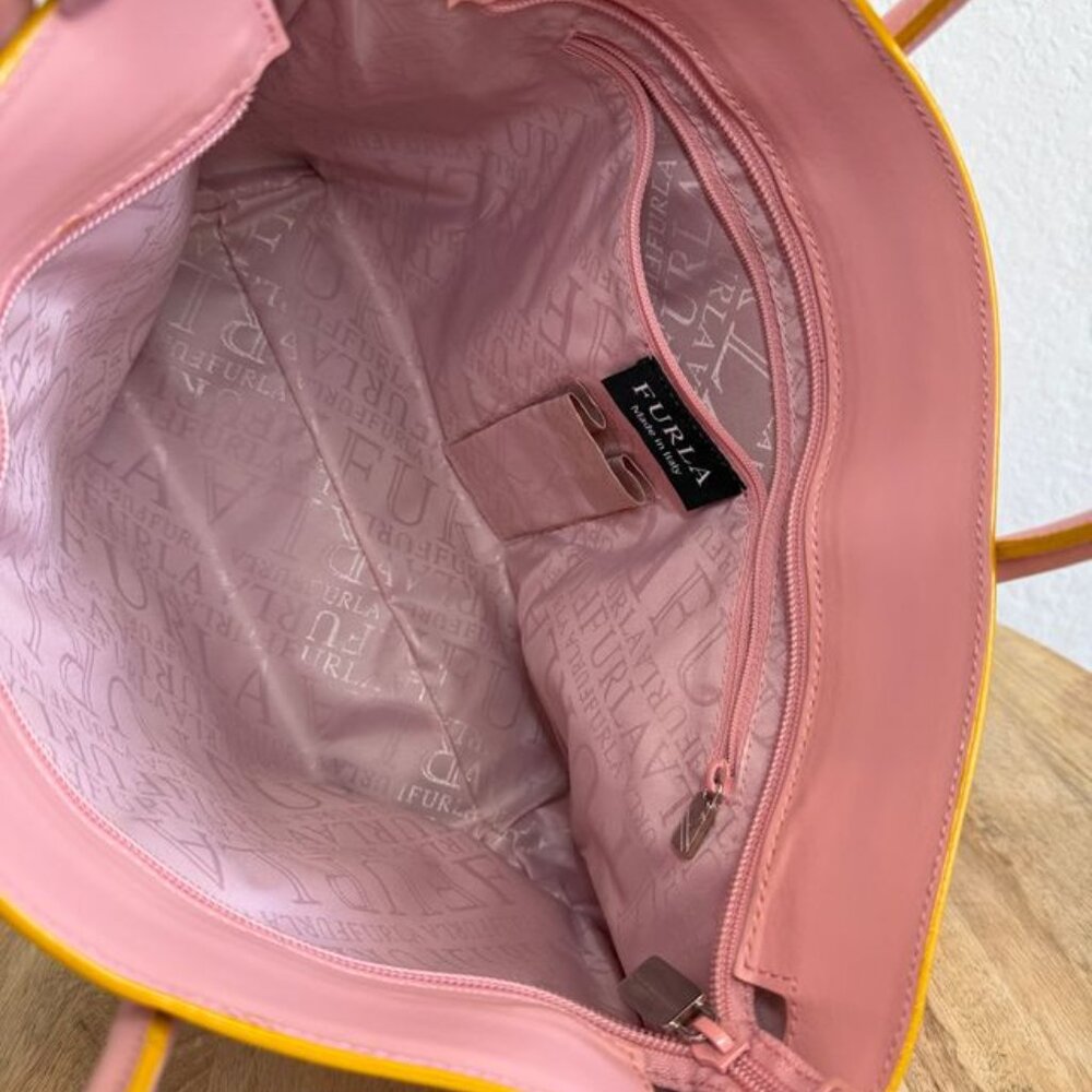 Furla Pink Shoulder Bag - Picture 6 of 9